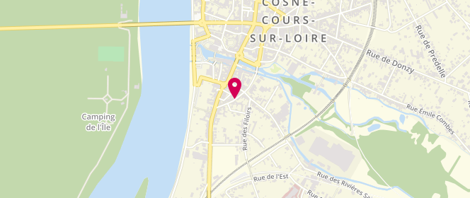 Plan de PAPEGAY Eric, 11 Rue Emile Deschanel, 58200 Cosne-Cours-sur-Loire