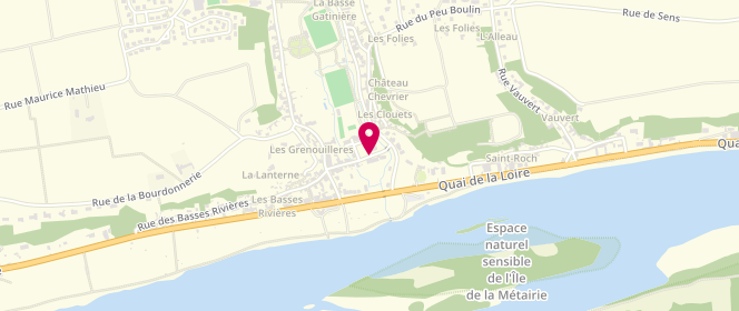Plan de DELATTRE Dominique, 3 Rue du Moulin, 37210 Rochecorbon