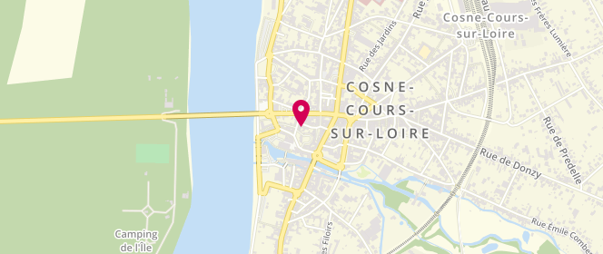 Plan de EBODE Régine, 4 Rue Louis Paris, 58200 Cosne-Cours-sur-Loire