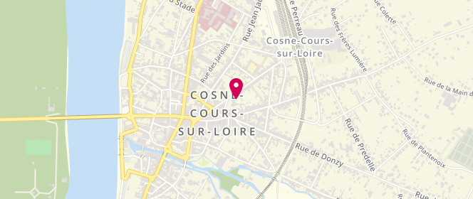 Plan de GILET Sophie, 24 Bis Rue du 14 Juillet, 58200 Cosne-Cours-sur-Loire