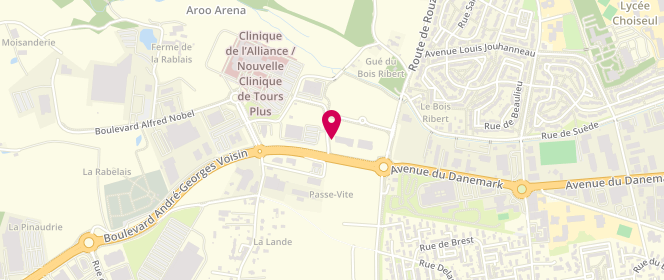 Plan de TRUCHOT Vincent, 2 Rue Therese et René Planiol, 37540 Saint-Cyr-sur-Loire