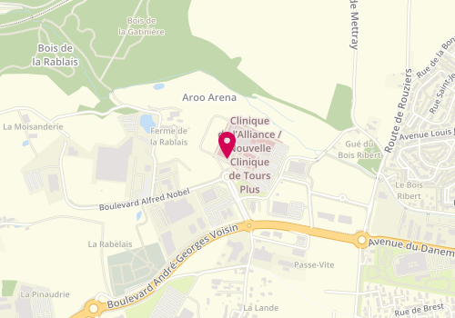 Plan de HALLIT Rachel, 1 Boulevard Alfred Nobel, 37540 Saint-Cyr-sur-Loire