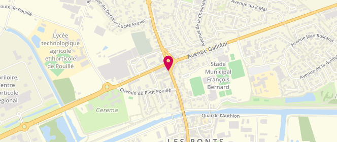 Plan de BONNEAU Marie-Line, 25 Rue David d'Angers, 49130 Les Ponts-de-Cé