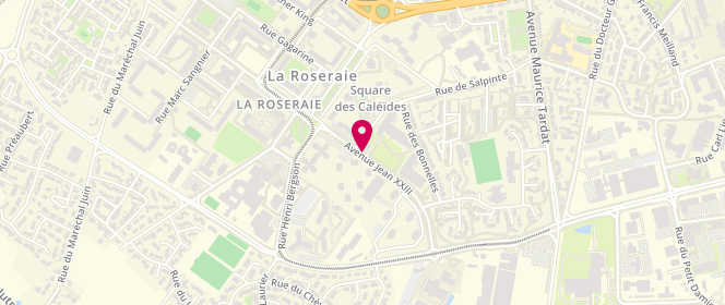 Plan de HUSSER Raphaël, 61 Avenue Jean Xxiii, 49000 Angers