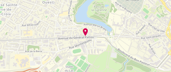 Plan de GUITTON Bernard, 18 Avenue du General Patton, 49000 Angers