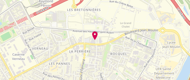 Plan de ALLARD Emeline, 9 Rue Marie Amelie Cambell, 49100 Angers