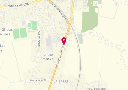 Plan de THIBAULT Alain, 20 Route de Pontchateau, 44530 Saint-Gildas-des-Bois