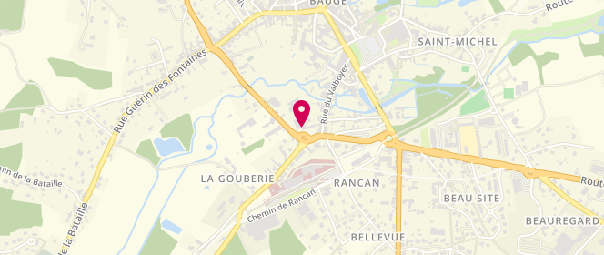 Plan de GENNETAY-DESPRES Stéphanie, 8 Boulevard du Marechal Foch, 49150 Baugé-en-Anjou