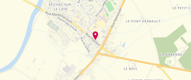 Plan de BESNARD FRANÇOIS AURÉLIE, 11 Rue Hubert et Charlotte Neveu, 49140 Seiches-sur-le-Loir