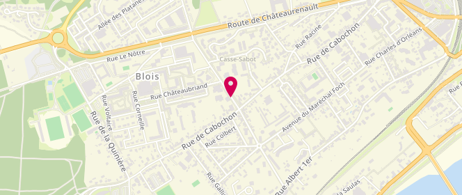 Plan de GAY-LAUNAY Karine, 35 Avenue du Maréchal Juin, 41000 Blois