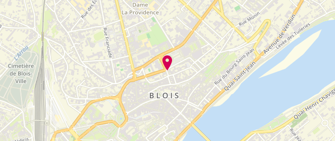 Plan de NAULET Jean-Louis, 4 Place Guerry, 41000 Blois