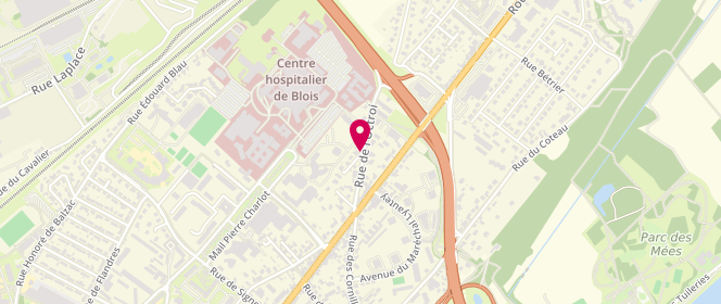 Plan de AMELINE Eric, 1 Rue des Iris, 41260 La Chaussée-Saint-Victor