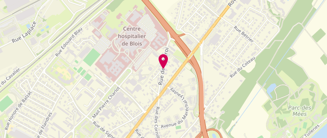 Plan de QIONG Pan, Rue de l'Octroi, 41260 La Chaussée-Saint-Victor