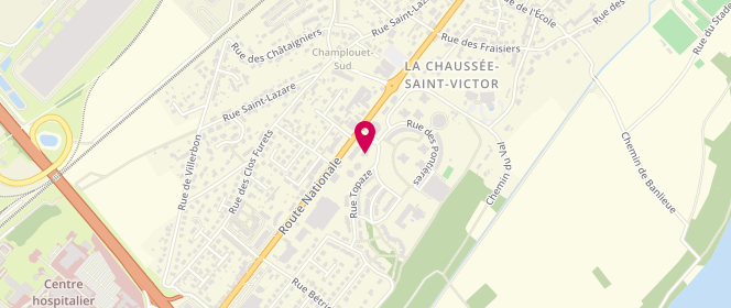 Plan de RAMIALISON Claude, 27 Rue Topaze, 41260 La Chaussée-Saint-Victor