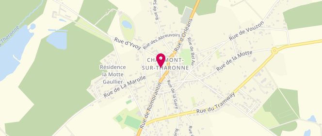 Plan de DINCA Alexandru-Lucian, 18 Place Bleriot, 41600 Chaumont-sur-Tharonne