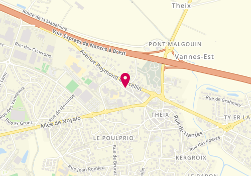 Plan de FLOCH Laurence, 5 Bis Rue de Vannes, 56450 Theix-Noyalo