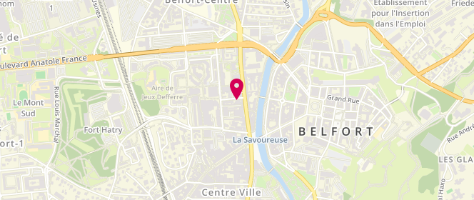 Plan de PLEIGNET Jean Marc, 1 Rue du Gal Jean Baptiste Kleber, 90000 Belfort