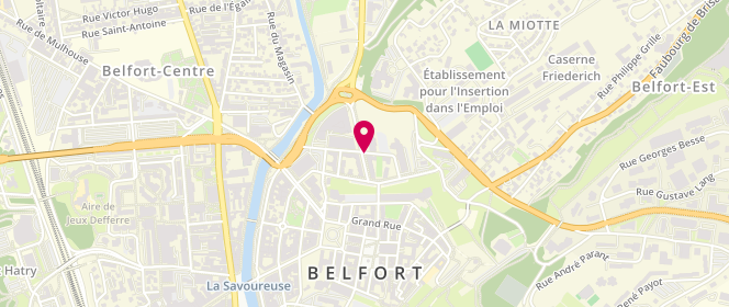 Plan de DEBAISIEUX Yves, Avenue de l'Esperance, 90000 Belfort