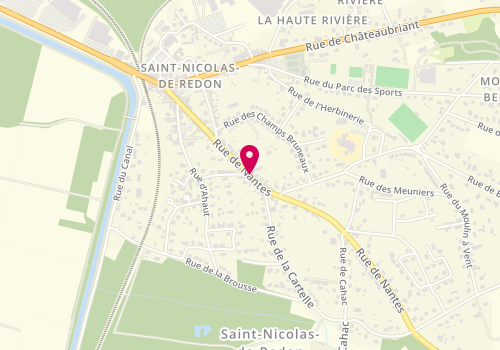 Plan de LEBIGOT Sidonie, 55 Rue de Nantes, 44460 Saint-Nicolas-de-Redon