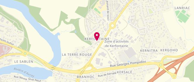 Plan de BELLEC Gwenaël, 3 Rue de Kerfontaine, 56400 Pluneret