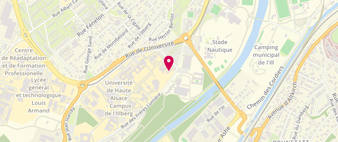 Plan de MOUDNI Fadl, 5 Rue des Frères Lumière, 68200 Mulhouse