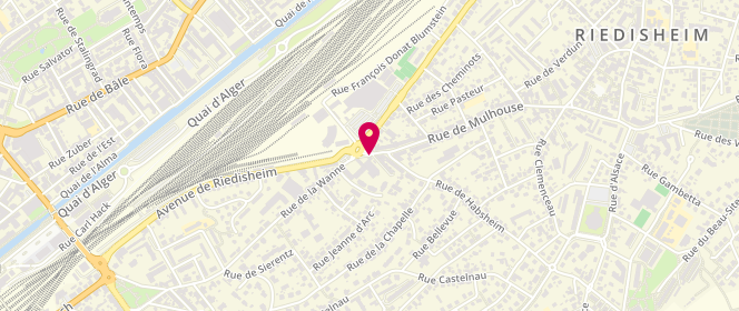 Plan de NIRIANTSOA Rabearinoro, 3 Rue de Mulhouse, 68400 Riedisheim