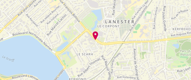 Plan de LARLET Jean-Marie, 44 Avenue François Billoux, 56600 Lanester