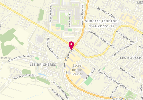 Plan de MIFSUD Philippe, 48 Bis Boulevard Lyautey, 89000 Auxerre