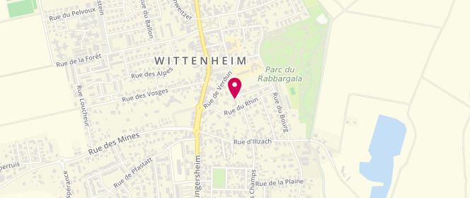 Plan de DOLL Philippe, 26 Rue Marechal Lattre de Tassigny, 68270 Wittenheim