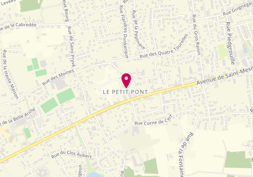 Plan de PERRIN Marie Laure, 5 Rue des 3 Cheminées, 45750 Saint-Pryvé-Saint-Mesmin
