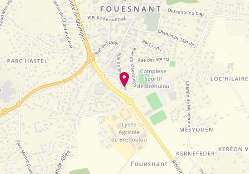 Plan de LE Gall Guillemette, 22 Rue de Brehoulou, 29170 Fouesnant