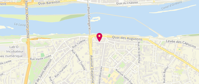 Plan de GHADRI Ramez, 6 Rue de la Bascule, 45000 Orléans
