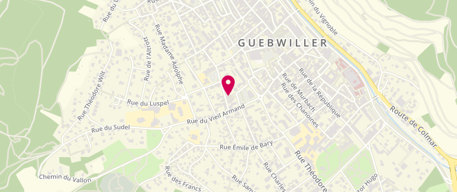 Plan de RAMOUL Djamel, 33 Rue de Lucerne, 68500 Guebwiller