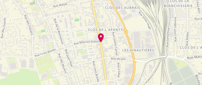 Plan de LEBEAU Alain, 246 Bis Rue du Faubourg Bannier, 45400 Fleury-les-Aubrais