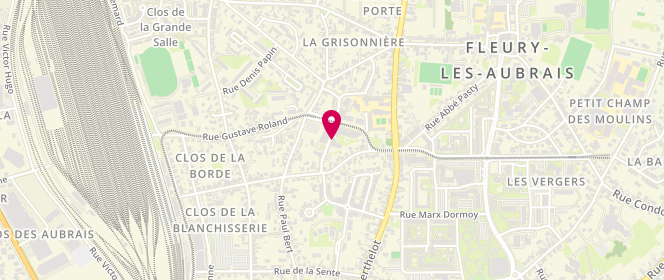 Plan de PATARIN Denis, 4 Rue de la Bustiere, 45400 Fleury-les-Aubrais