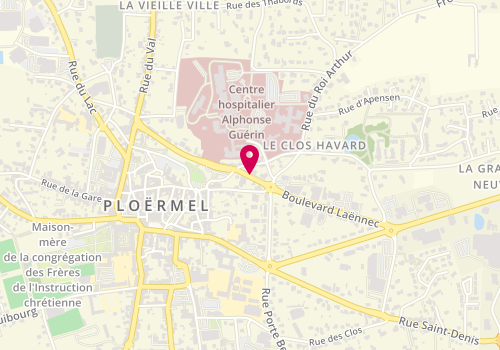 Plan de ECHELARD Bertrand, 47 Boulevard Laennec, 56800 Ploërmel