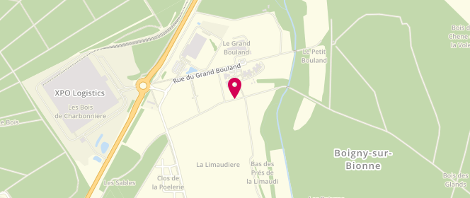Plan de FAURE Marie-Luce, 400 Rue du Grand Bouland, 45760 Boigny-sur-Bionne