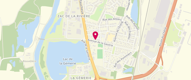 Plan de GARNIER François, 3 Bis Avenue de la Gautrie, 72230 Arnage
