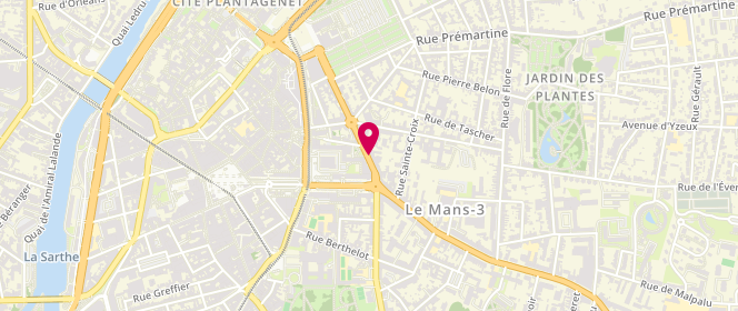 Plan de LORIN Philippe, 15 Rue Gougeard, 72000 Le Mans