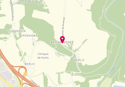 Plan de ESTABLE Remy, 15 Chemin de Penhoat, 29000 Quimper