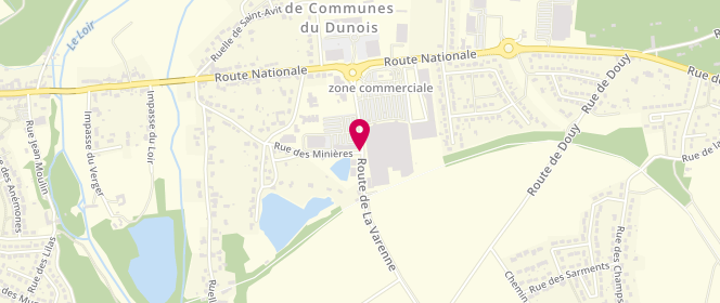 Plan de SINGLAS Bruno, Route de la Varenne, 28200 Saint-Denis-Lanneray
