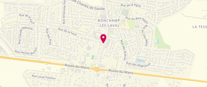 Plan de DEFOIN Annelore, 24 Rue du Maine, 53960 Bonchamp-lès-Laval