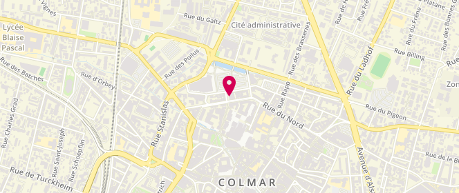 Plan de FISCH Patrick, 26 Rue du Rempart, 68000 Colmar