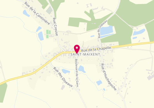 Plan de Monsegu Thiburce, 6 Place de l'Eglise, 72320 Saint-Maixent