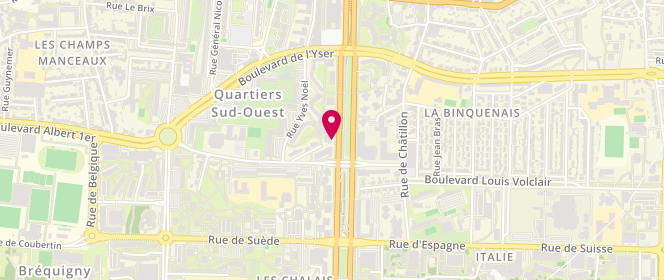 Plan de BOCHE Arnaud, 20 Quartier Avenue Henri Freville, 35200 Rennes