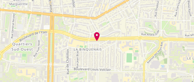 Plan de HAYET Patrick, 18 Boulevard Oscar Leroux, 35200 Rennes
