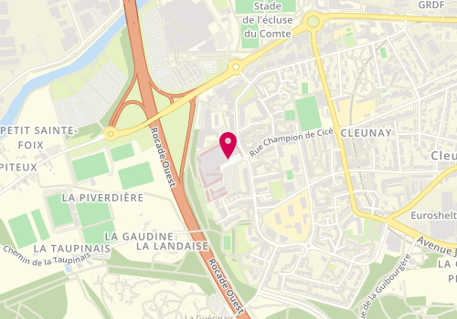 Plan de MUTUON Pierre, 4 Place Saint Guenole, 35043 Rennes