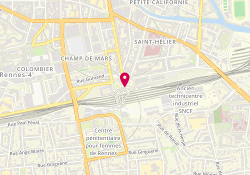 Plan de TOUBEL Alexis, 19 Place de la Gare, 35000 Rennes