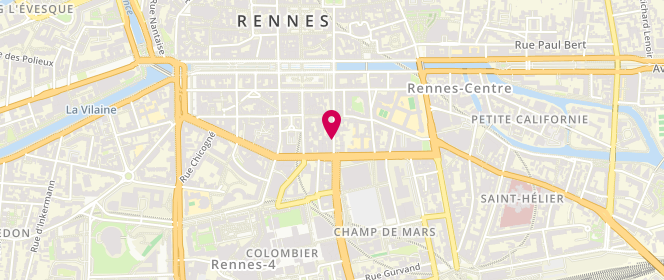Plan de LE GOUX Yves, 22 Rue Maréchal Joffre, 35000 Rennes