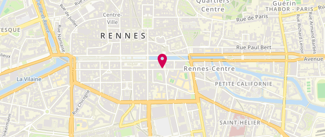Plan de DESCLOS Annie, 13 Rue du Pre Botté, 35000 Rennes